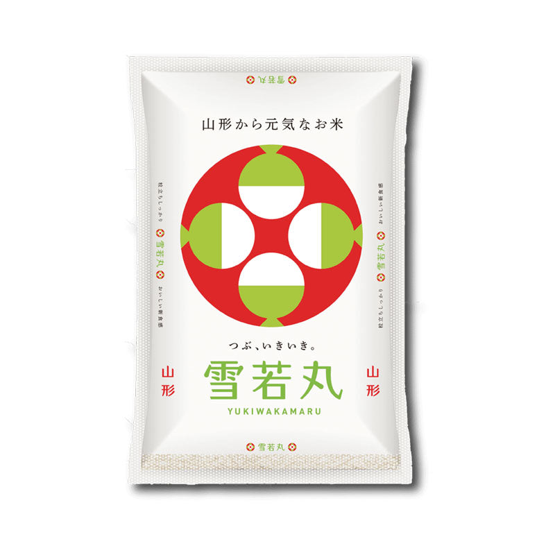シャキっと大粒!雪若丸【特別栽培米】25年産