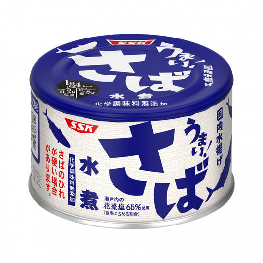 無添加さば水煮 瀬戸内花藻塩 モノがいいから! 150g
