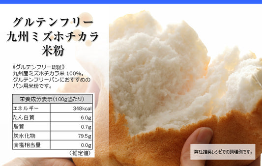【パン・クッキー用】ミズホチカラ米粉300g【グルテンフリー】